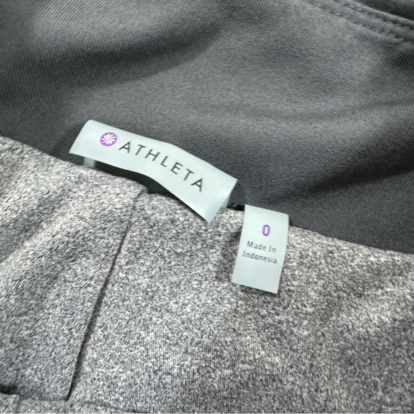Athleta Lined Soho Jogger Pants Grey Size 0 - Picture 3 of 7
